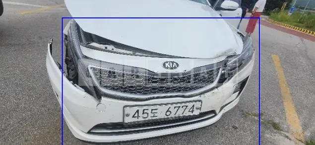 Photo 2 of 6: 2015 Kia K5, VIN KNAGN41CBFA093284 — Korean insurance auction