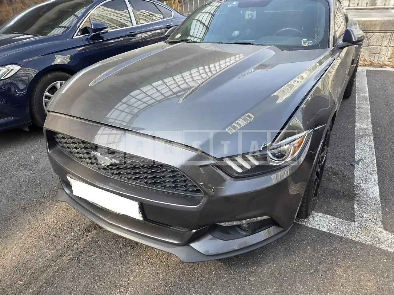 Photo 2 of 21: 2016 Ford Mustang 2.3 Coupe, VIN 1FA6P8TH0G5308715 — Korean insurance auction