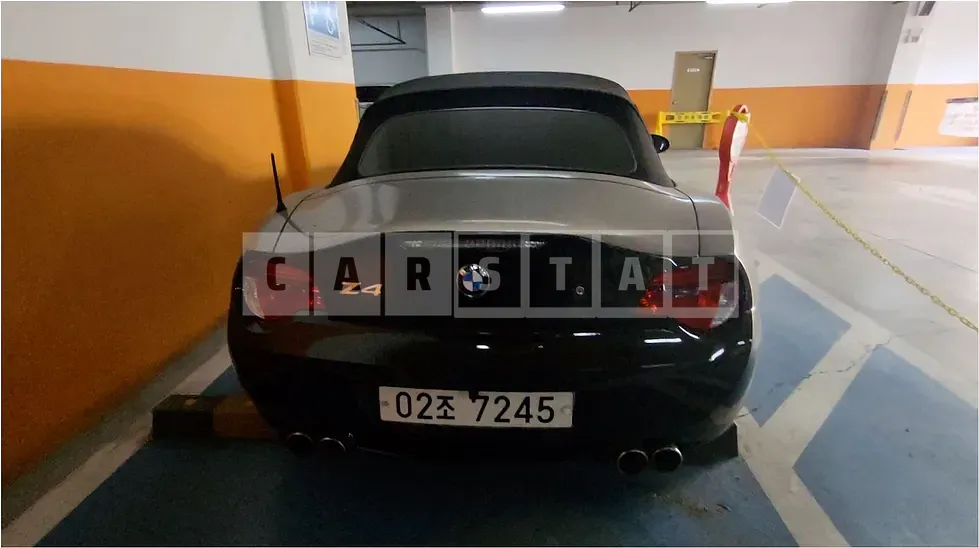 Photo 2 of 7: 2026 BMW Z4 (1st Generation) 2.5i — Korean insurance auction
