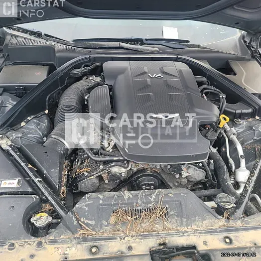 Photo 2 of 4: 2018 Genesis G80 3.3 (2019) — Korean insurance auction