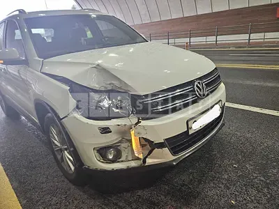 Photo 1 of 3: 2016 Volkswagen Tiguan 2.0 TDI BMT, VIN WVGZZZ5NZGW542218 — Korean insurance auction