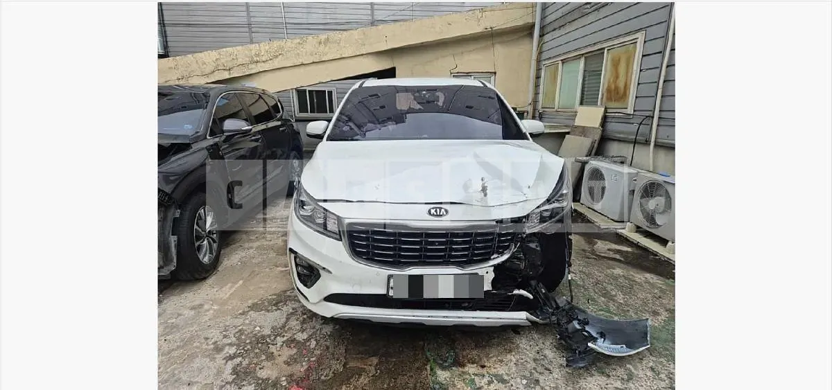 Photo 2 of 7: 2019 Kia Carnivals — Korean insurance auction
