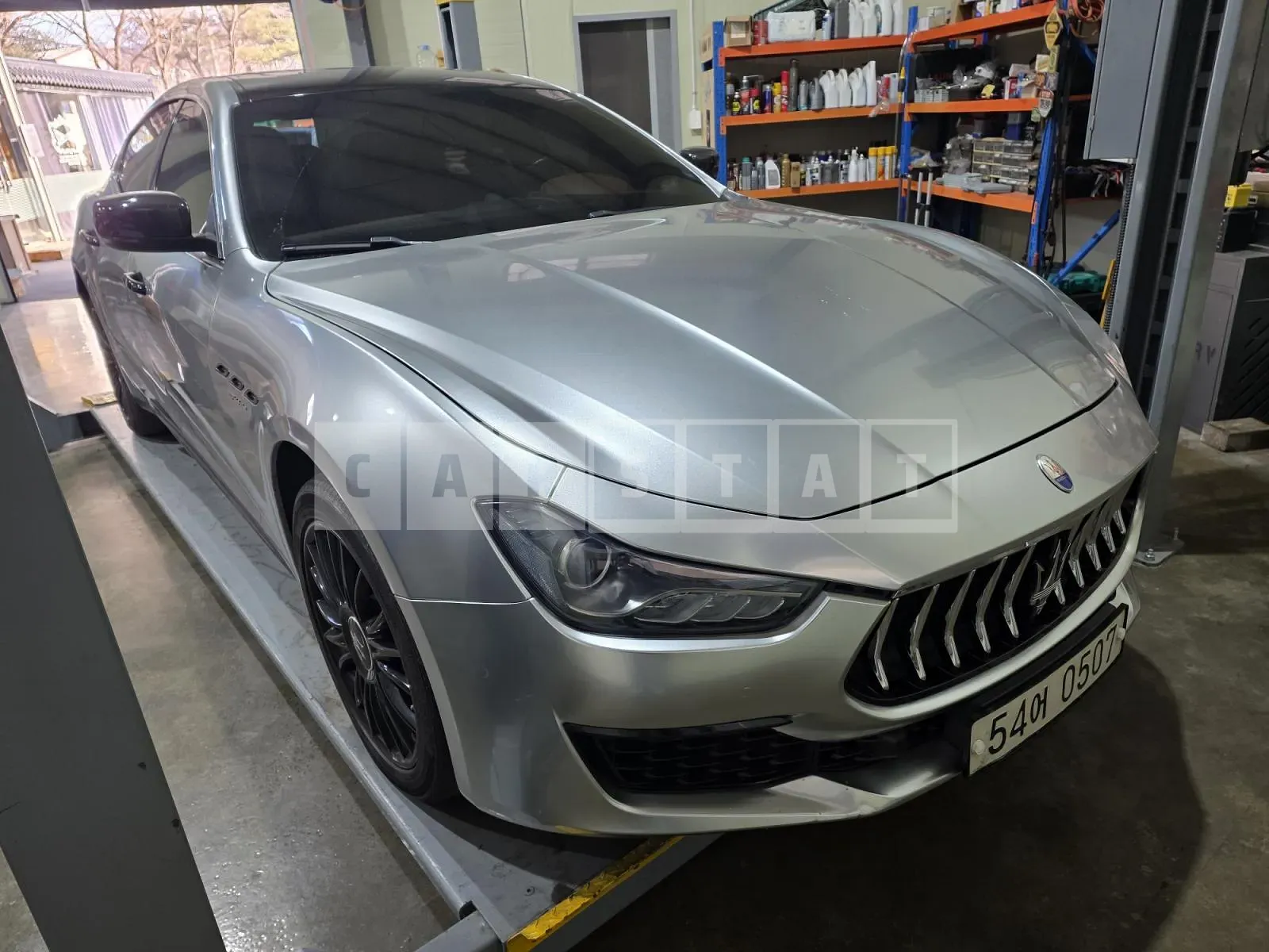 Photo 2 of 9: 2015 Maserati Ghibli 3.0 Diesel, VIN ZAM57TSA5G1174462 — Korean insurance auction