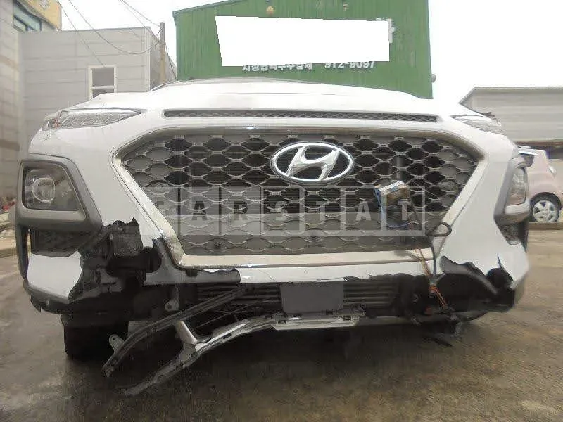 Photo 2 of 9: 2018 Hyundai Kona, VIN KMHK7815HJU157939 — Korean insurance auction