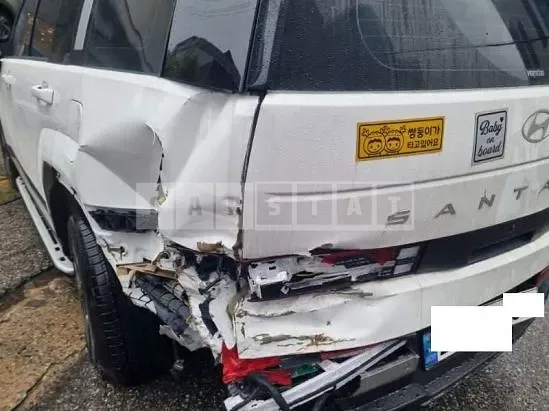 Photo 2 of 50: 2025 Hyundai Santa Fe, VIN KMHP3811BSU075793 — Korean insurance auction