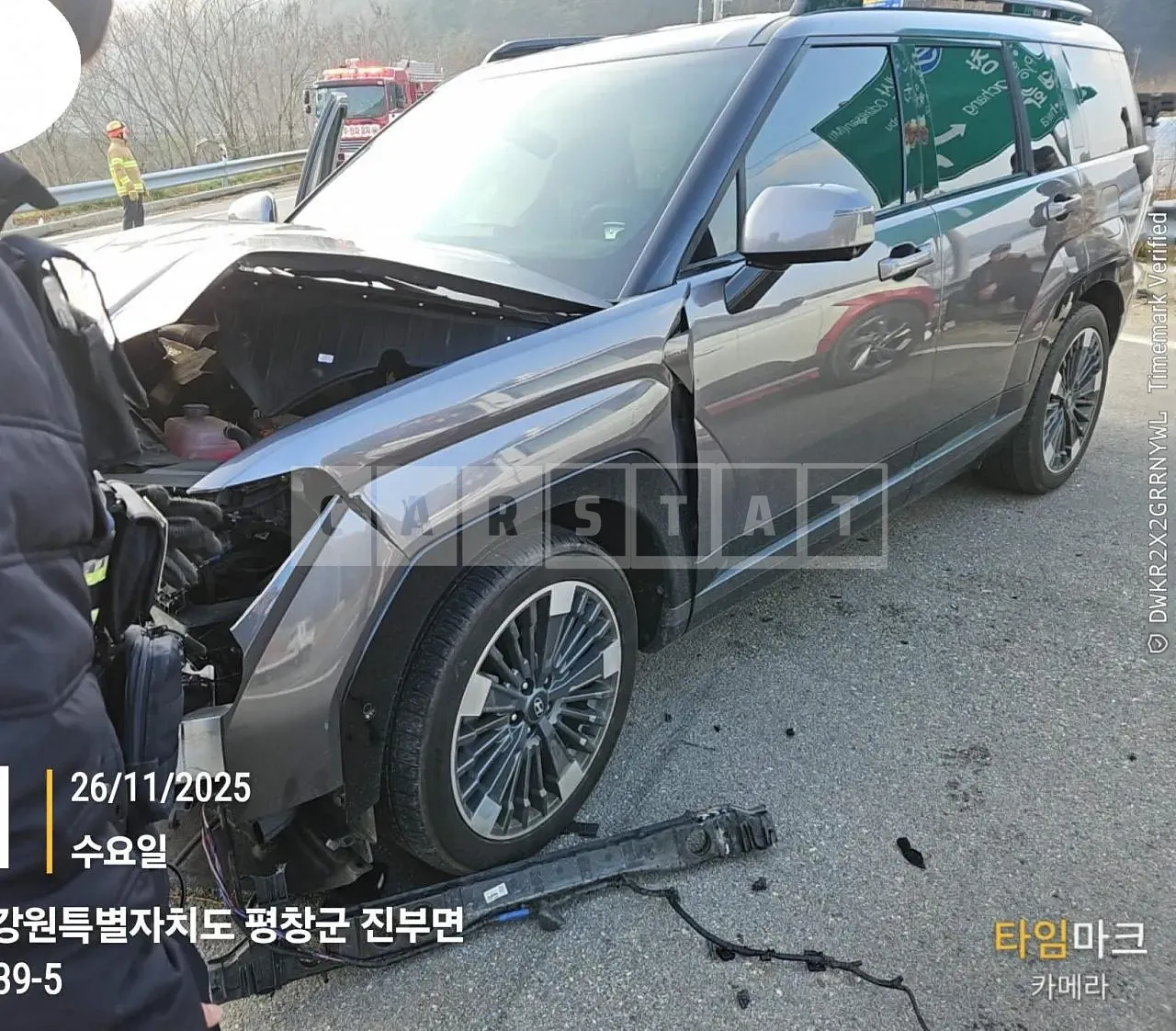 Photo 2 of 7: 2023 Hyundai Santa Fe Hybrid, VIN KMHP5811DRU001341 — Korean insurance auction