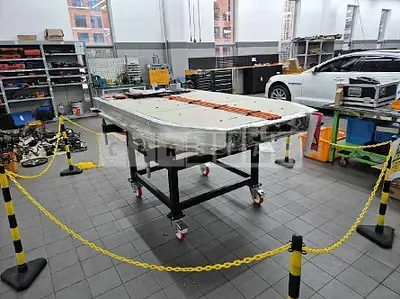 Photo 1 of 8: 2021 Jaguar (parts) I-Pace EV400 Battery Bottom Case — Korean insurance auction