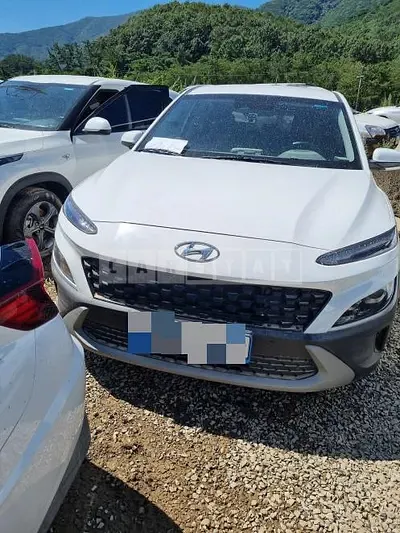 Photo 1 of 6: 2021 Hyundai Kona, VIN KMHK581EGMU064045 — Korean insurance auction