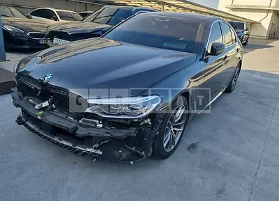 Photo 1 of 11: 2018 BMW 530i, VIN WBAJD3101JWC13918 — Korean insurance auction