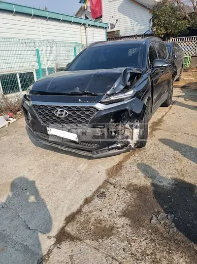 Photo 1 of 9: 2019 Hyundai Santa Fe, VIN KMHS381CDKU014781 — Korean insurance auction