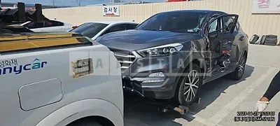 Photo 1 of 7: 2016 Hyundai Tucson, VIN KMHJ381ABGU008791 — Korean insurance auction