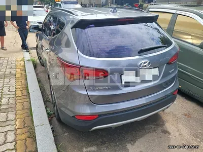 Photo 1 of 28: 2015 Hyundai Santa Fe DM 2.0, VIN KMHSW81UBFU480362 — Korean insurance auction