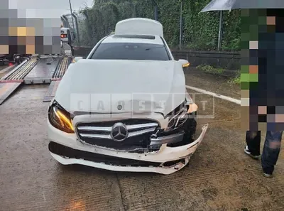 Photo 1 of 7: 2017 Mercedes-Benz E 200, VIN WDDZF4CB2HA145658 — Korean insurance auction