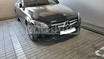 Photo 1 of 36: 2017 Mercedes-Benz C 220d, VIN WDDWF0EB7HR257043 — Korean insurance auction