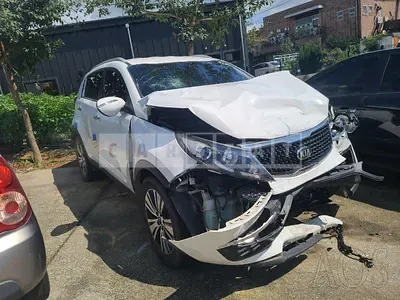 Photo 1 of 5: 2015 Kia Sportage, VIN KNAPE813BFK708576 — Korean insurance auction