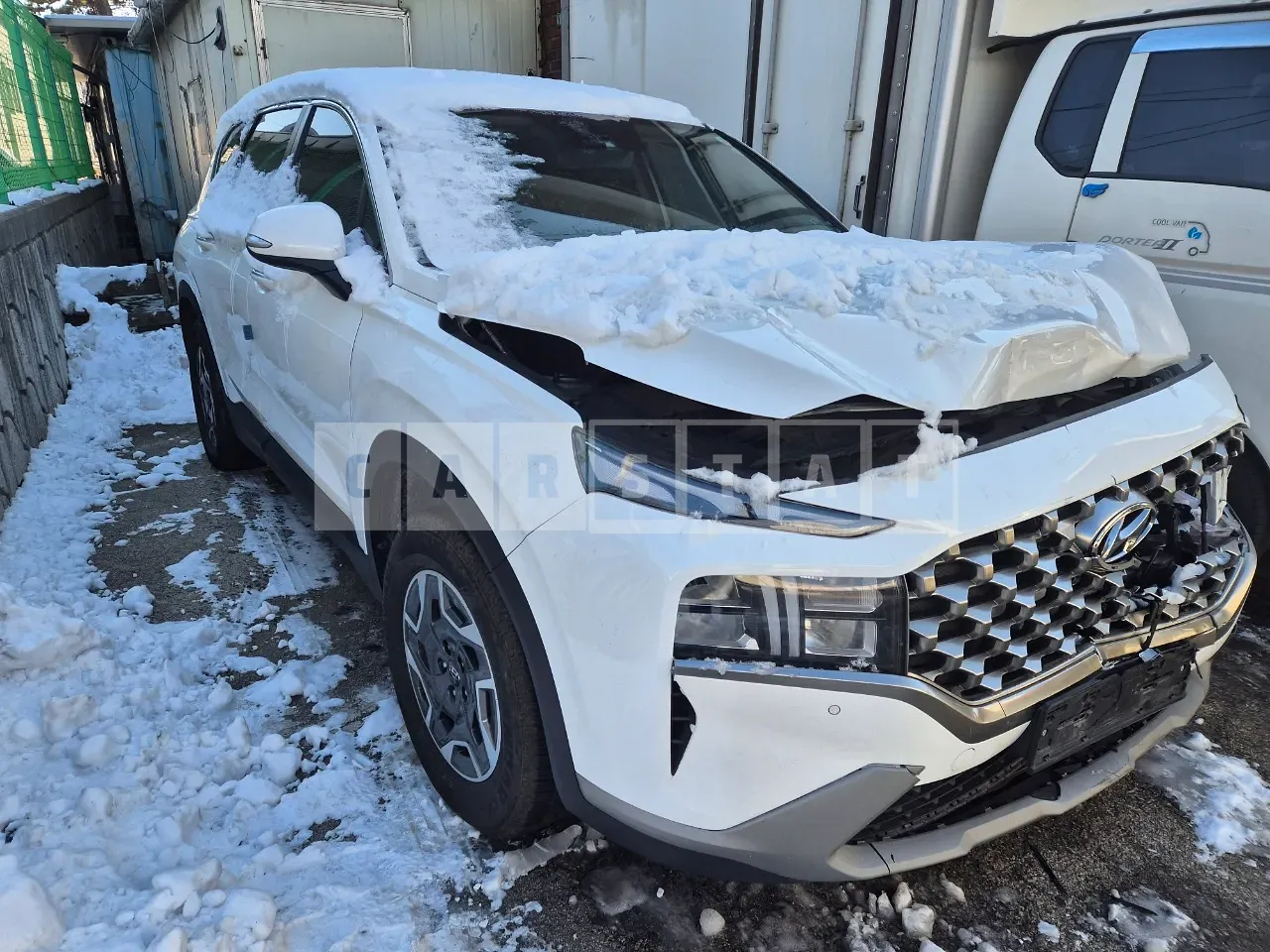 Photo 2 of 5: 2022 Hyundai Santa Fe — Korean insurance auction