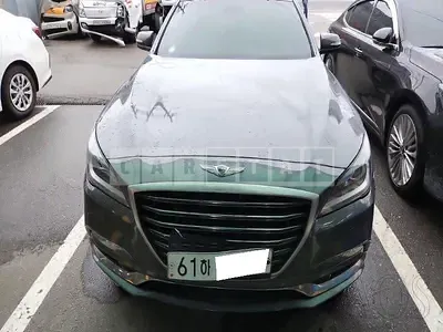 Photo 1 of 29: 2018 Genesis G80, VIN KMHGL41DDJU275797 — Korean insurance auction