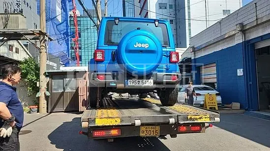 Photo 2 of 4: 2022 Jeep Zip Wrangler Sahara — Korean insurance auction
