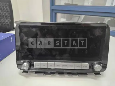 Photo 1 of 12: 2020 Hyundai Auto Parts Kona Electric Avn+ Air Conditioner Control Assembly, VIN KMHK281GFLU102287 — Korean insurance auction