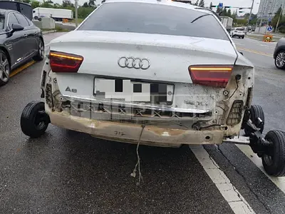Photo 1 of 4: 2015 Audi A6 35 TDI, VIN WAUZZZ4G4GN017886 — Korean insurance auction