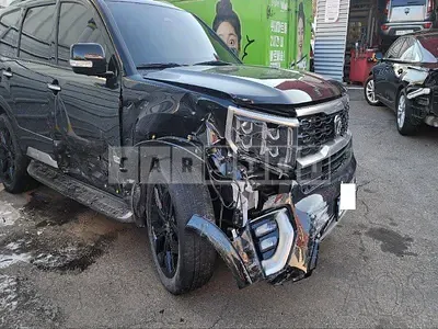 Photo 1 of 25: 2021 Kia Mojave, VIN KNAKR814DMA220523 — Korean insurance auction
