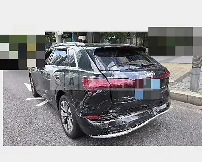 Photo 1 of 9: 2020 Audi e-tron 55 quattro — Korean insurance auction