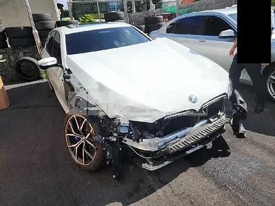 Photo 1 of 10: 2023 BMW 530e, VIN WBA51AG01PCN32796 — Korean insurance auction