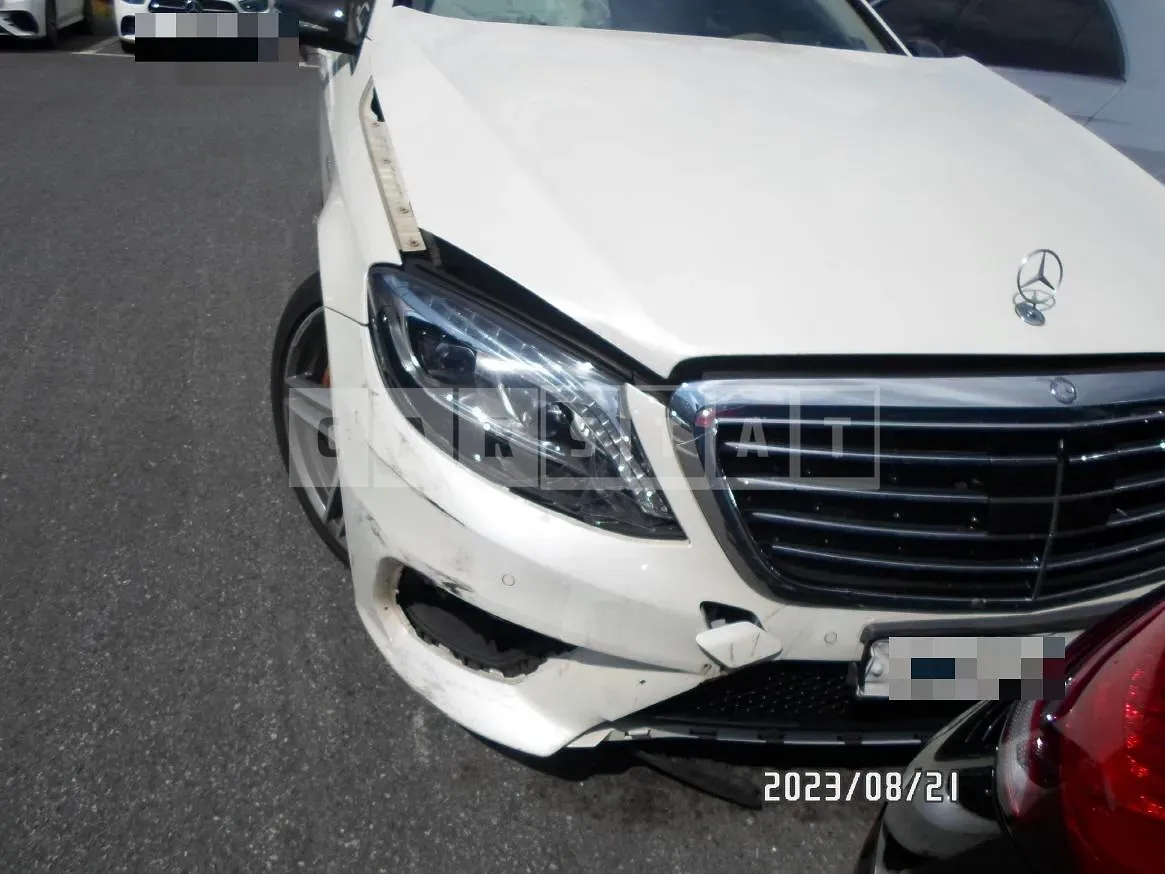 Photo 2 of 18: 2014 Mercedes-Benz S 63 AMG 4Matic L, VIN WDDUG7JB0FA124476 — Korean insurance auction