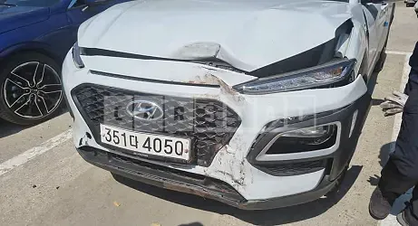 Photo 2 of 10: 2019 Hyundai Kona, VIN KMHK4815GKU384793 — Korean insurance auction