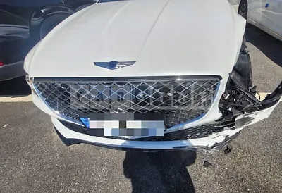 Photo 1 of 74: 2023 Genesis G80 3.5T, VIN KMTGC41DDPU196735 — Korean insurance auction