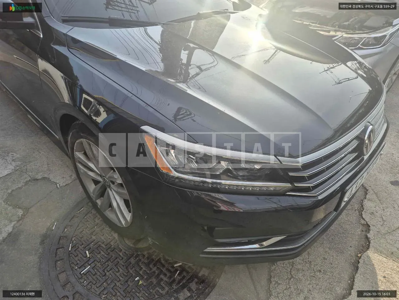 Photo 2 of 15: 2018 Volkswagen Passat 2.0 TSI, VIN 1VWZZZA3ZJC038673 — Korean insurance auction