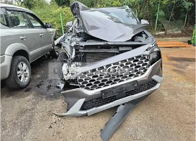 Photo 1 of 11: 2022 Hyundai Santa Fe — Korean insurance auction
