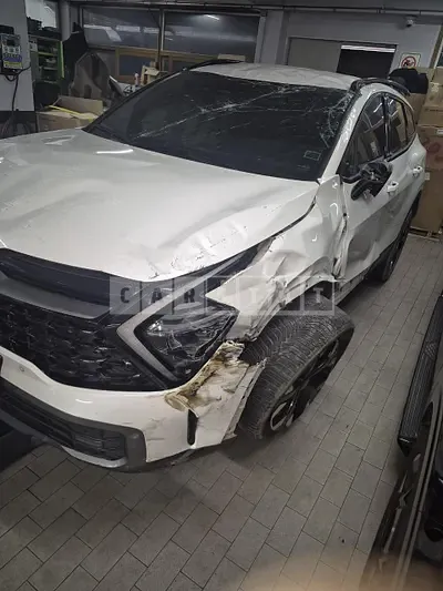 Photo 1 of 46: 2021 Kia Sportage, VIN KNAPV81BGNK000874 — Korean insurance auction