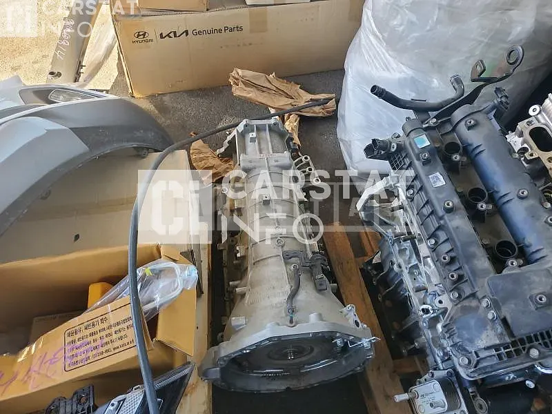 Photo 3 of 3: 2017 Genesis Engine /G80, VIN KMHGN41BDHU215341 — Korean insurance auction
