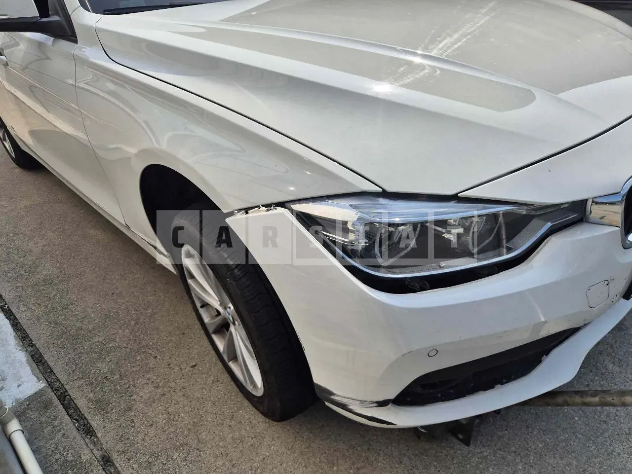 Photo 2 of 7: 2017 BMW 320d xDrive, VIN WBA8C9106HA000858 — Korean insurance auction