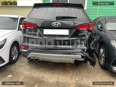 Photo 1 of 25: 2016 Hyundai Santa Fe, VIN KMHSW81UBHU724952 — Korean insurance auction