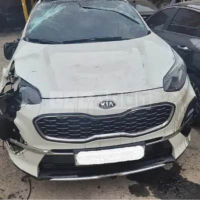 Photo 1 of 14: 2020 Kia Sportage, VIN KNAPR813BLK786151 — Korean insurance auction
