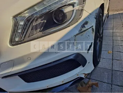 Photo 2 of 9: 2015 Mercedes-Benz A45 AMG 4Matic, VIN WDDBF5CB2FJ366374 — Korean insurance auction