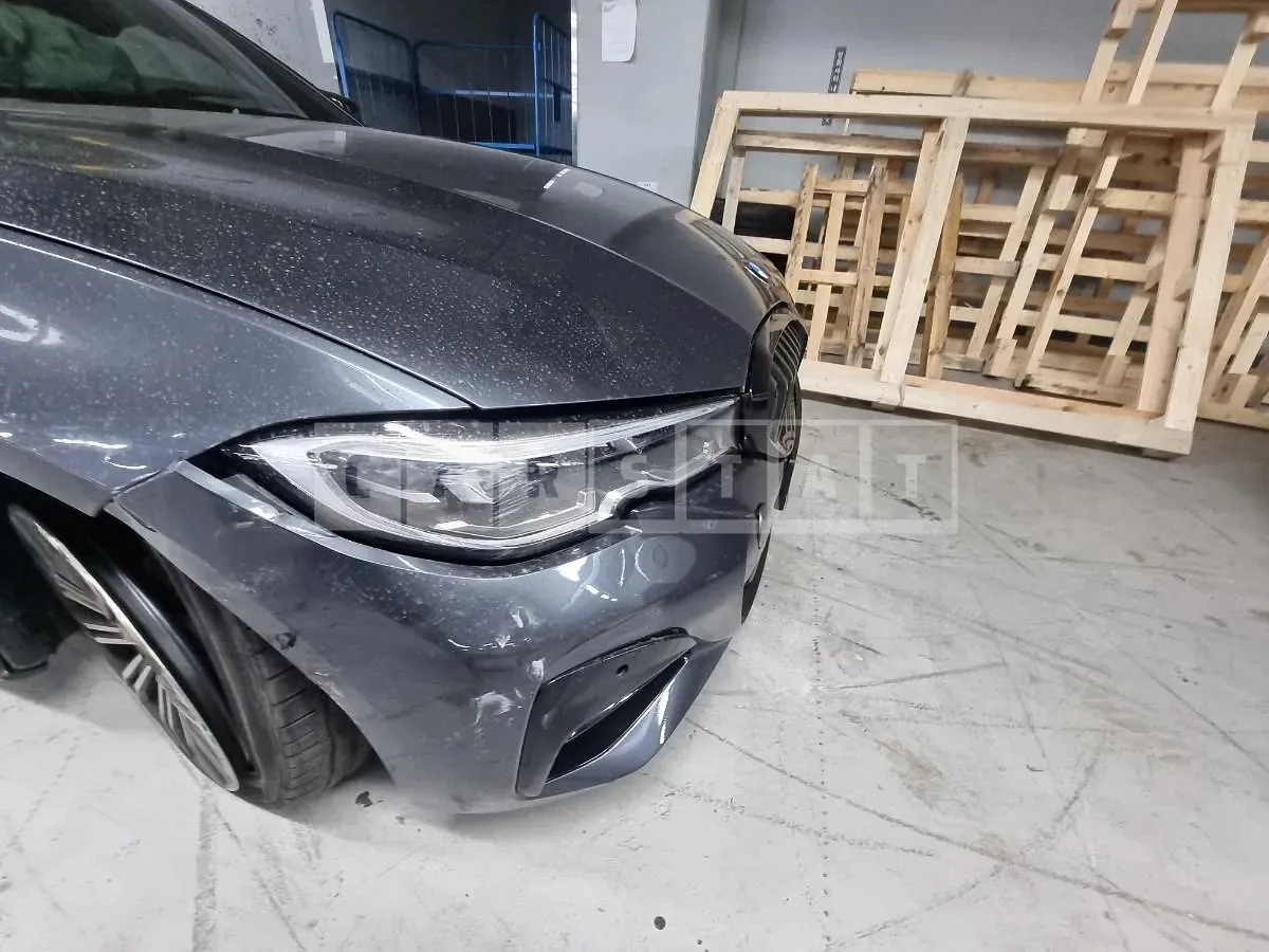 Photo 2 of 16: 2022 BMW 320i, VIN WBA5X5106NFM33367 — Korean insurance auction