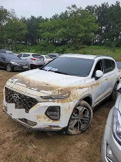 Photo 1 of 7: 2019 Hyundai Santa Fe 2.0 — Korean insurance auction