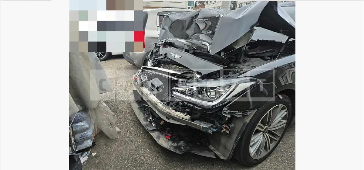 Photo 2 of 22: 2017 Genesis G80 3.3 — Korean insurance auction
