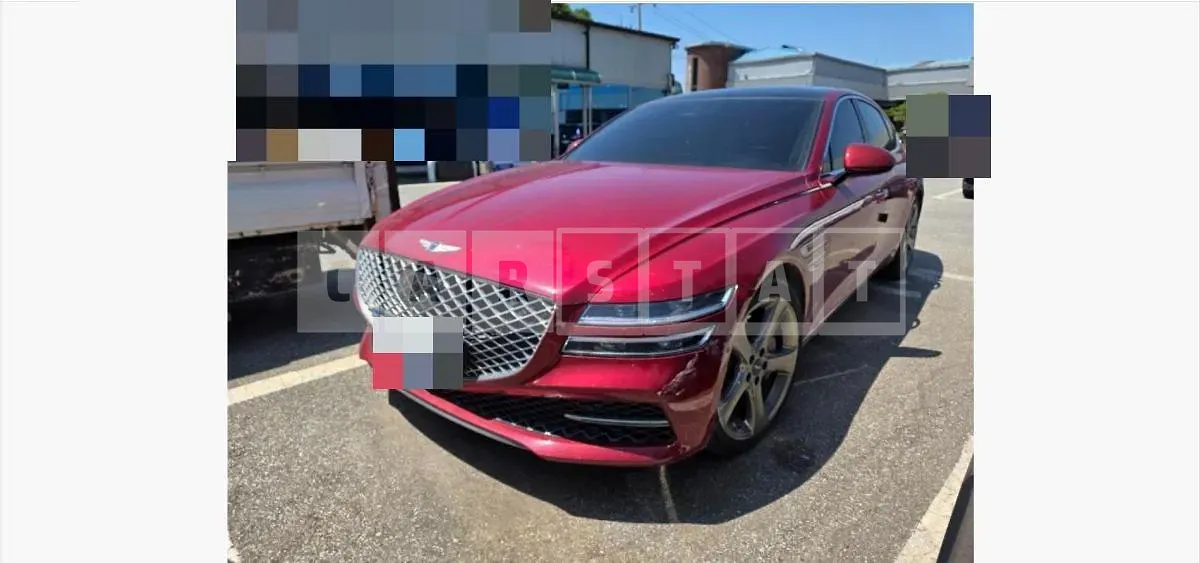 Photo 3 of 3: 2022 Genesis (parts) G80 2.5T Headlamp — Korean insurance auction