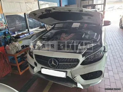 Photo 1 of 16: 2017 Mercedes-Benz AMG C43 4Matic, VIN WDDWF6EB0HF464121 — Korean insurance auction