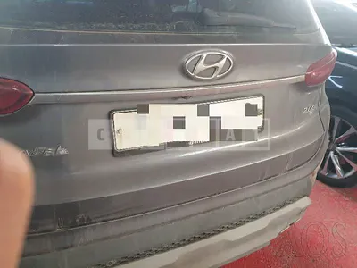 Photo 1 of 20: 2018 Hyundai Santa Fe 2.0, VIN KMHS381BBKU074359 — Korean insurance auction