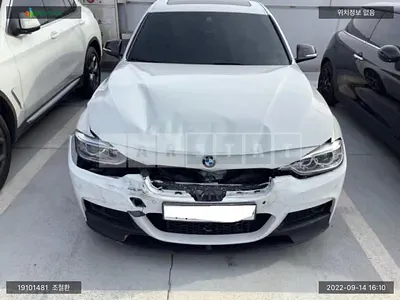 Photo 1 of 10: 2015 BMW 320d, VIN WBA3D3102FK472230 — Korean insurance auction