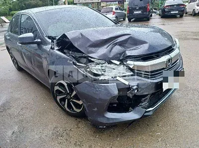 Photo 1 of 11: 2017 Honda Accord 2.4, VIN 1HGCR2680HA515466 — Korean insurance auction