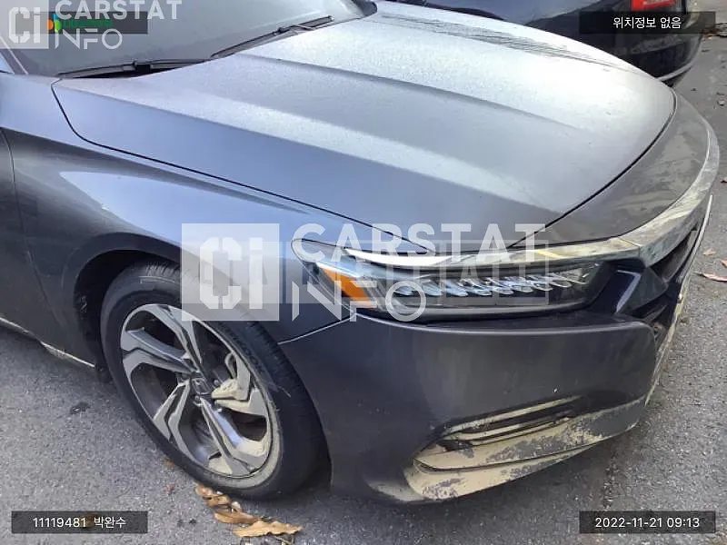 Photo 2 of 14: 2019 Honda Accord, VIN 1HGCV1650KA510369 — Korean insurance auction