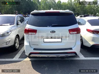 Photo 1 of 18: 2018 Kia Carnival, VIN KNAMC81ABJS439426 — Korean insurance auction