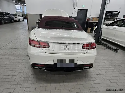 Photo 1 of 30: 2018 Mercedes-Benz S63 4Matic + Cabr, VIN WDDXK8JB3JA033440 — Korean insurance auction