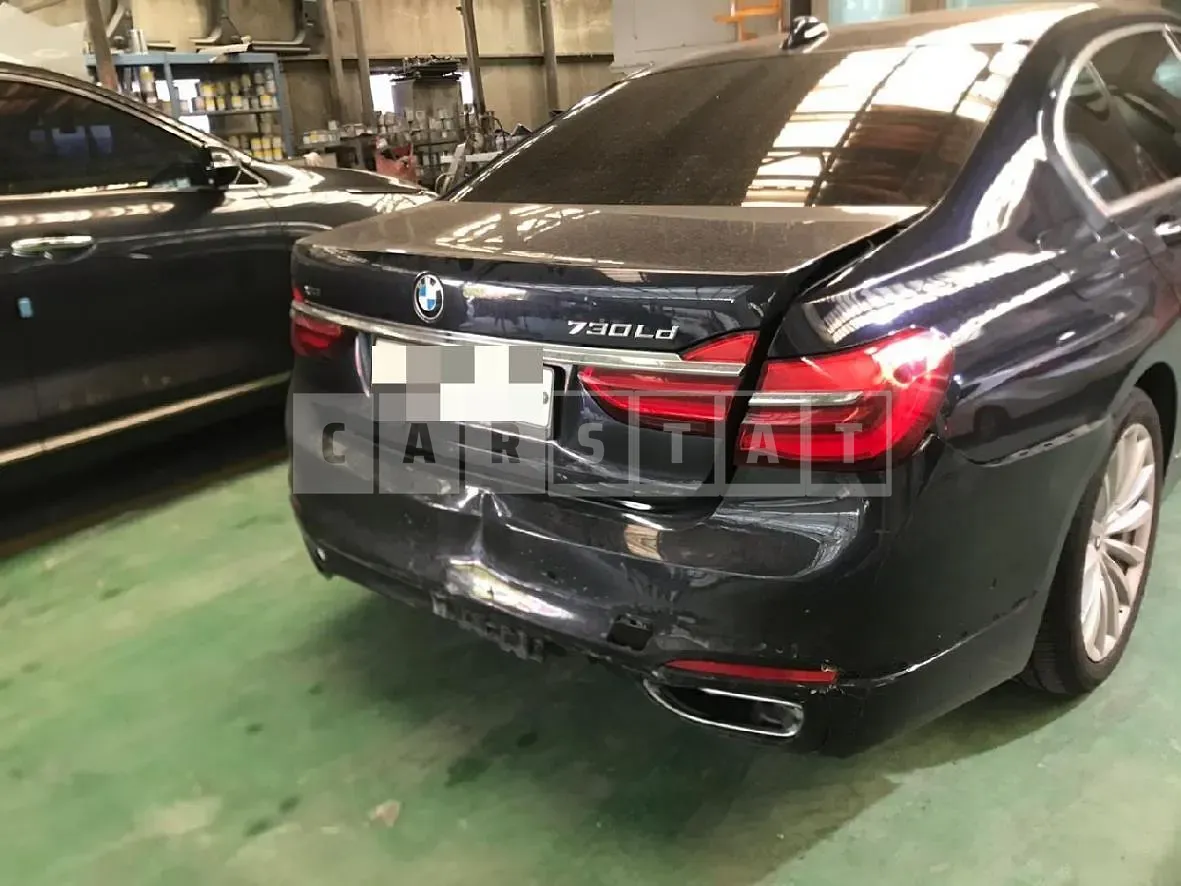 Photo 2 of 12: 2015 BMW 730Ld xDrive, VIN WBA7G6109GG509224 — Korean insurance auction